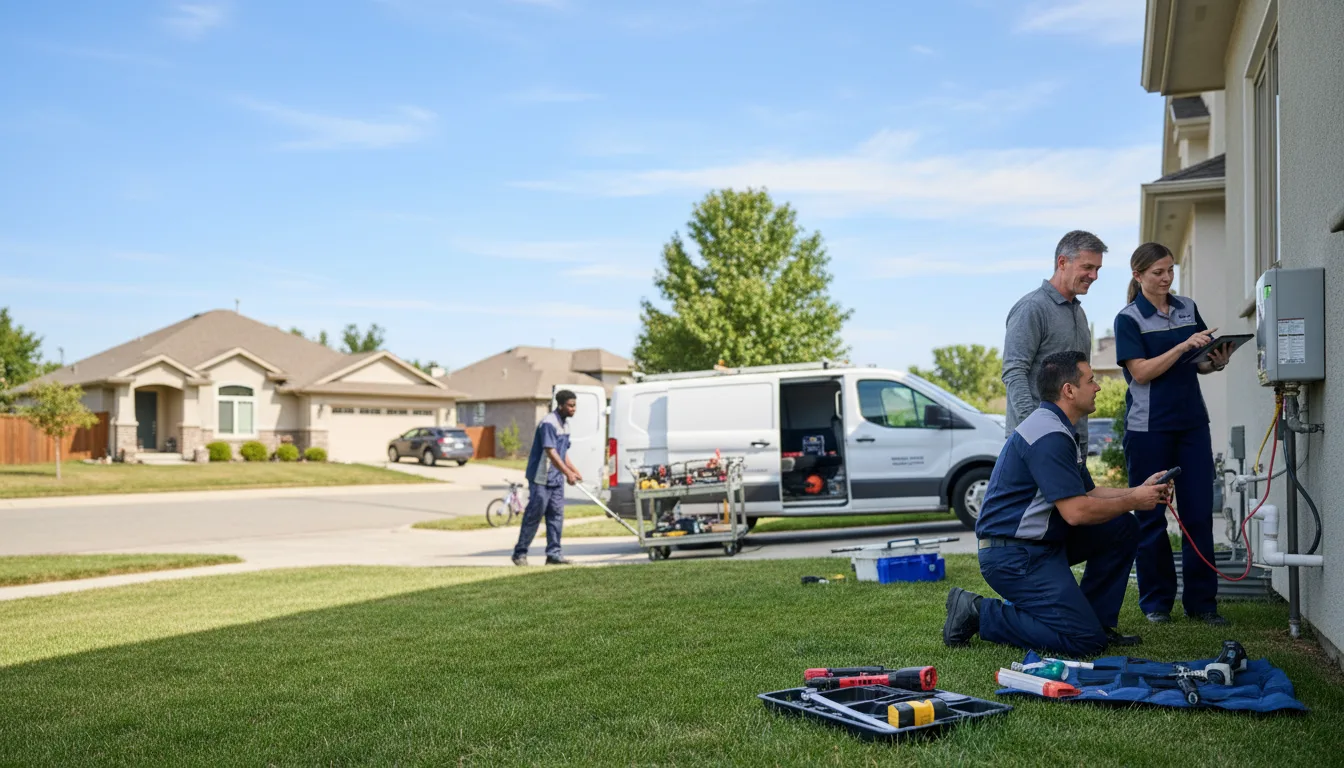 Tankless water heater service in Hebbronville, TX